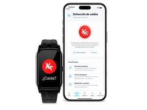 Detección automática de caídas en el reloj inteligente para mayores Geros